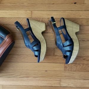 Chaps Leather Dress Shoes